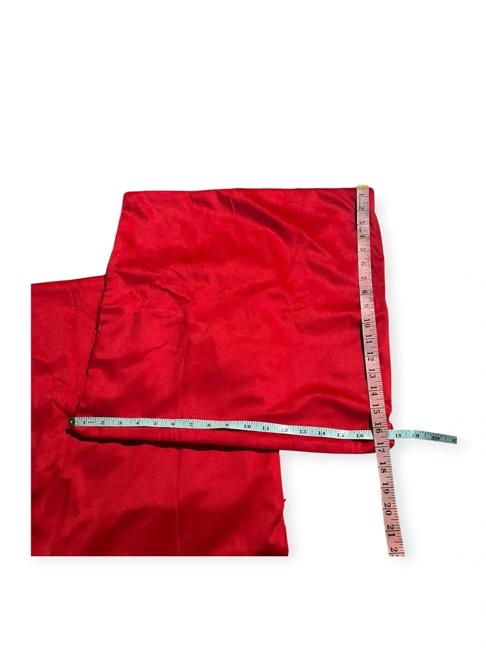 New! Festive Red Holiday Throw Pillow Covers Set with Gold Embroidery